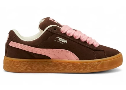 Женские кроссовки Puma Suede XL, каштаново-персиковые