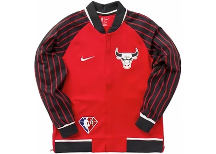 Куртка Nike NBA Chicago Bulls Showtime Mixtape, красная