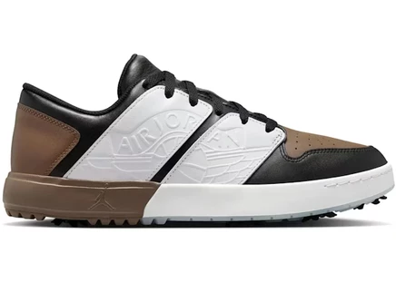 Мужские кроссовки Jordan NU Retro 1 Golf, черно-паломино-белые