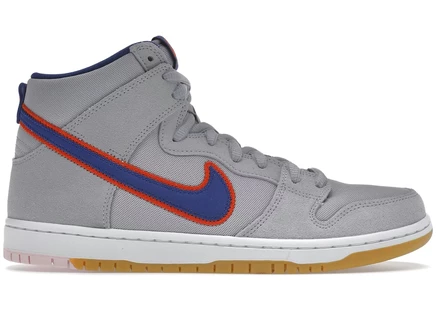 Кроссовки Nike SB Dunk High New York Mets, серо-синие/оранжевые/белые