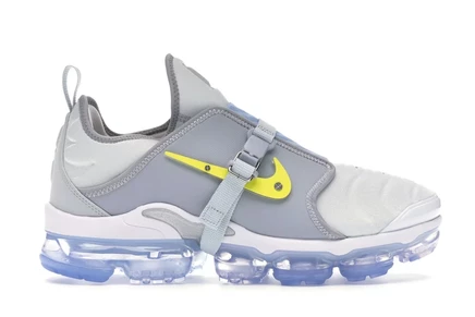 Мужские кроссовки Nike Air VaporMax Plus Paris, серо-желто-белые
