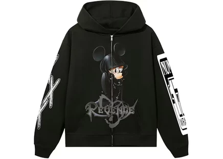 Мужская толстовка Revenge XXXTentacion Kingdom Zip, черная