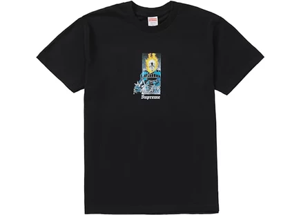 Supreme Ghost Rider Tee Black black