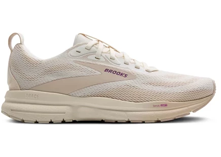 Женские кроссовки Brooks Trace 4, бело-фиолетовые