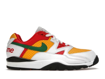 Мужские кроссовки Nike Cross Trainer Supreme, белые/жёлтые