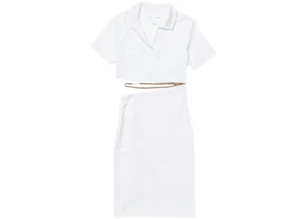Женское платье-поло Nike x Jacquemus La Robe Polo, белое