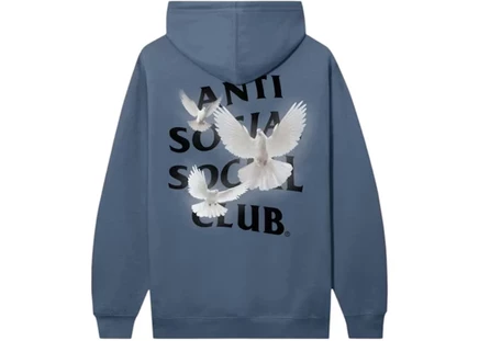 Мужское худи Anti Social Social Club Appreciate Life, голубая
