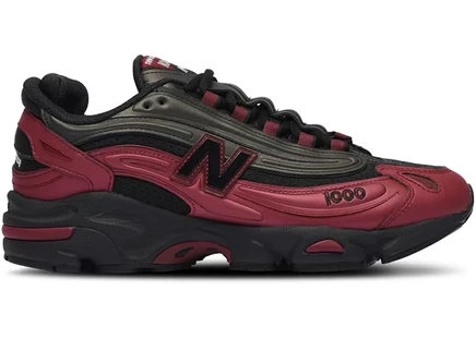 New Balance 1000 Black Burgundy black/burgundy