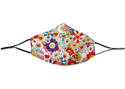 Унисекс маска для лица murakami x moma, разноцветная