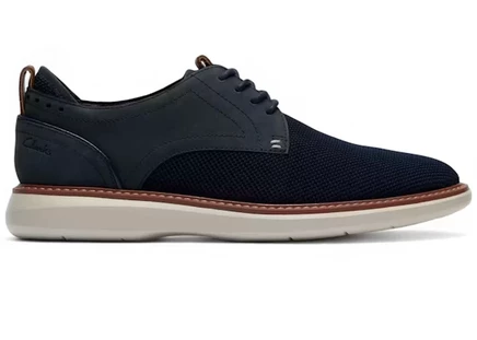 Туфли Clarks Brantin Plain Knit, темно-синие