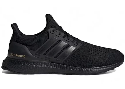 Мужские кроссовки Adidas Ultra Boost 1.0, чёрные/золотистые