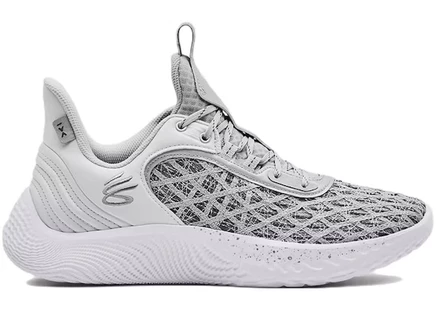 Мужские кроссовки Under Armour Curry Flow 9, бело-серые
