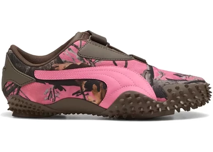 Женские кроссовки Puma Mostro Camo II, коричнево-розовые