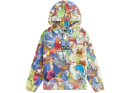 Детская худи Kith x Marvel vs. Capcom Nelson, мультицвет