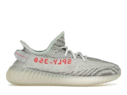 Мужские кроссовки Adidas Yeezy Boost 350 V2, голубоватые