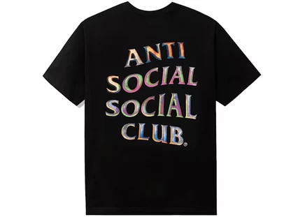 Мужская футболка Anti Social Social Club Temporary Memory, черная