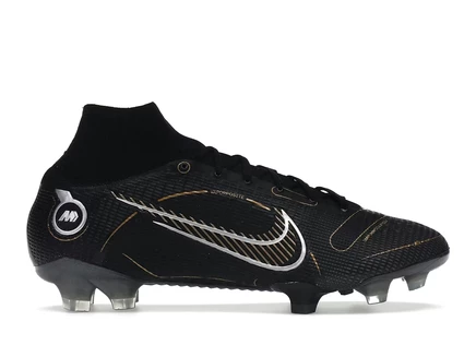 Мужские бутсы Nike Mercurial Superfly 8 FG, черные/золото