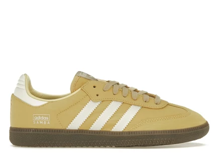 Мужские кроссовки Adidas Samba OG Reflective Nylon, овсяный