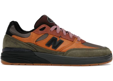 Мужские кроссовки New Balance Numeric 933, коричнево-розовые