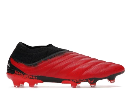 Мужские бутсы Adidas Copa 20+ FG, красно-черные