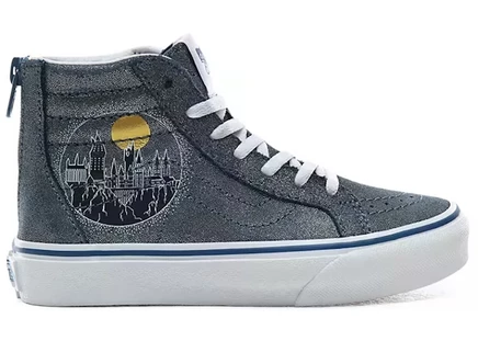 Детские кеды vans sk8-hi zip hogwarts castle