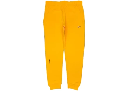 Мужские флисовые штаны Nike x Drake NOCTA, желтые