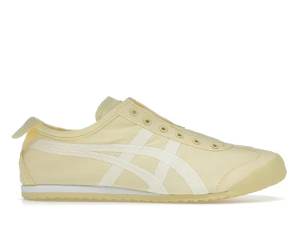 Мужские слипоны Asics Onitsuka Tiger Mexico 66 Slip-On, желто-кремовые