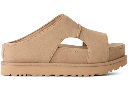 Женские шлепанцы UGG Goldenstar Hi Cutout, песочные
