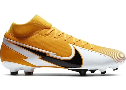 Мужские бутсы Nike Mercurial Superfly 7 FG/MG, оранжевые