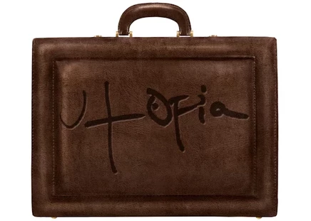 Мужской портфель Travis Scott Utopia, коричневый