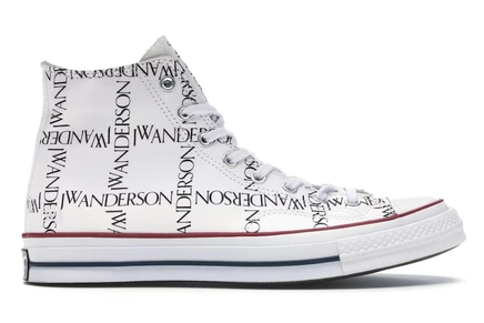 Мужские кеды Converse Chuck 70 JW Anderson, белые