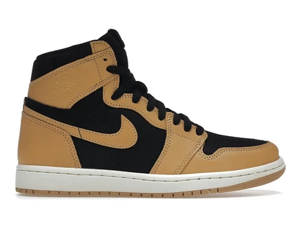 Мужские кроссовки Jordan 1 Retro High OG Heirloom, песочно-черные