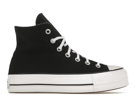 Женские кеды Converse Chuck Taylor Platform, черно-белые