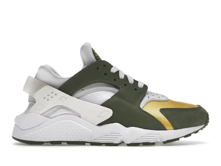 Мужские кроссовки Nike Air Huarache Stussy, темно‑оливковые