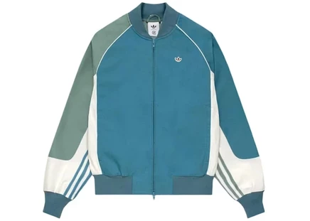 Унисекс куртка Adidas x CLOT Edison Chen Collegiate, синяя