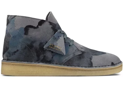 Мужские ботинки Clarks Originals Desert Coal, синий камуфляж