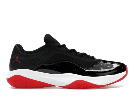 Мужские кроссовки Jordan 11 CMFT Low, черно‑красные