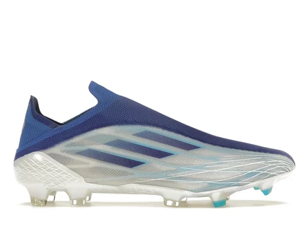 Мужские футбольные бутсы Adidas X Speedflow+ FG, белые/индиго
