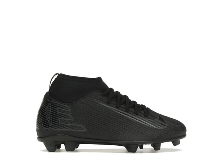 Детские бутсы Nike Superfly 10, черные/темно-зеленые