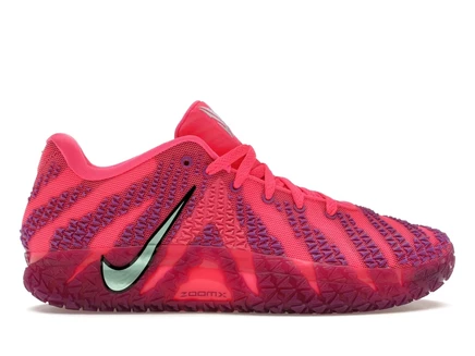 Мужские кроссовки Nike Ja 3 Max Volume, розово-мятные/черные/фиолетовые