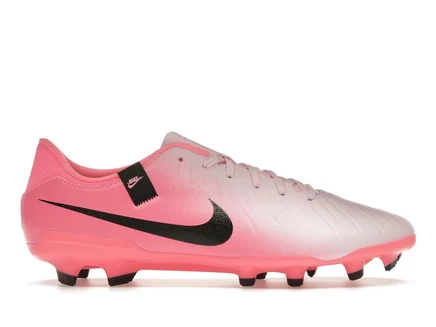 Мужские бутсы Nike Tiempo Legend 10 Academy MG, розовые/черные