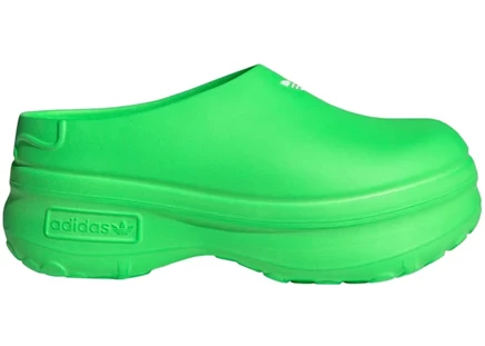 Женские кроссовки Adidas adiFOM Stan Smith Mule, зеленые/белые