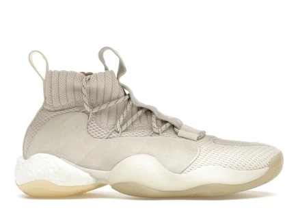 Мужские кроссовки Adidas Crazy BYW Pharrell, кремово-белые