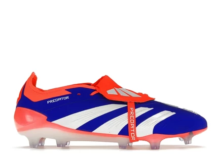Мужские бутсы Adidas Predator Elite FG, голубые/красные
