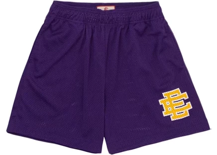 Мужские шорты Eric Emanuel EE Basic Short, фиолетово-желтые