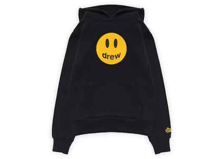 Детская худи Drew House Mini-Drew Mascot, черная