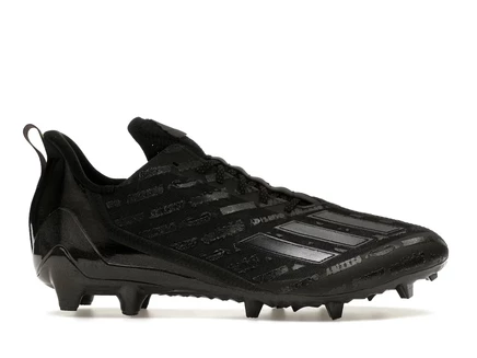 Мужские бутсы Adidas Adizero, черно-серые