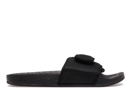 Мужские сланцы Adidas Boost Slide Pharrell, черные