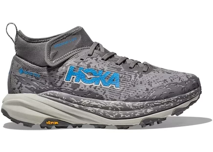 Мужские кроссовки Hoka Speedgoat 6 Mid Gore-Tex, серые