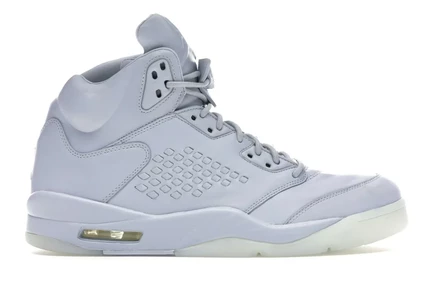 Мужские кроссовки Jordan 5 Retro Pure Platinum, белый/платиновый